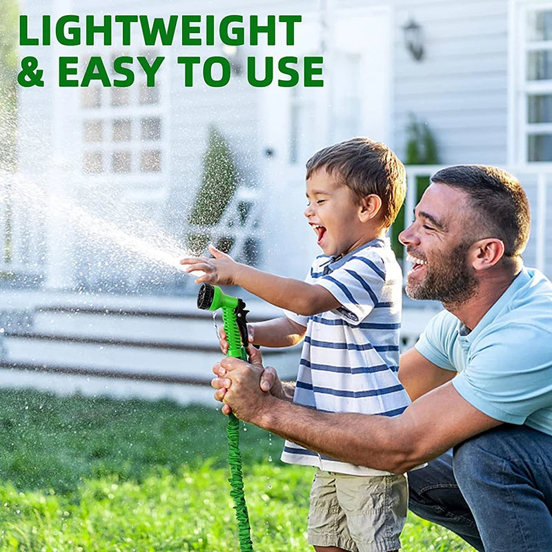 “Expandable Magic Garden Hose – Lightweight & Kink-Resistant