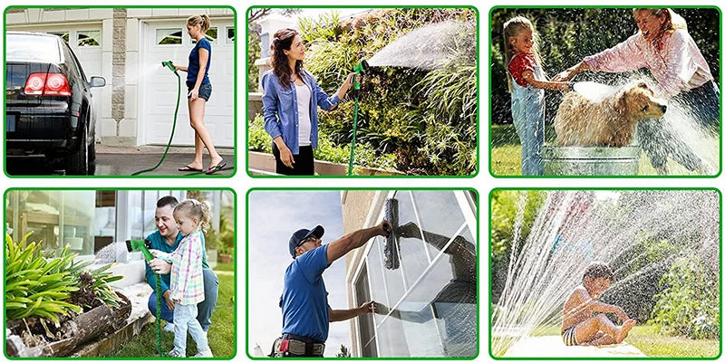“Expandable Magic Garden Hose – Lightweight & Kink-Resistant