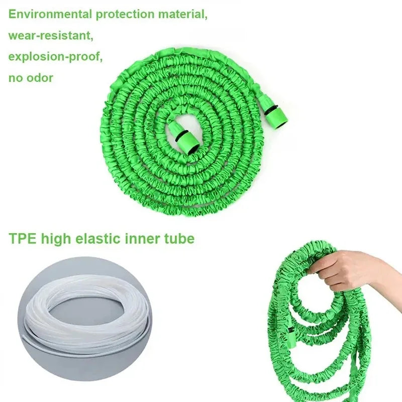 “Expandable Magic Garden Hose – Lightweight & Kink-Resistant