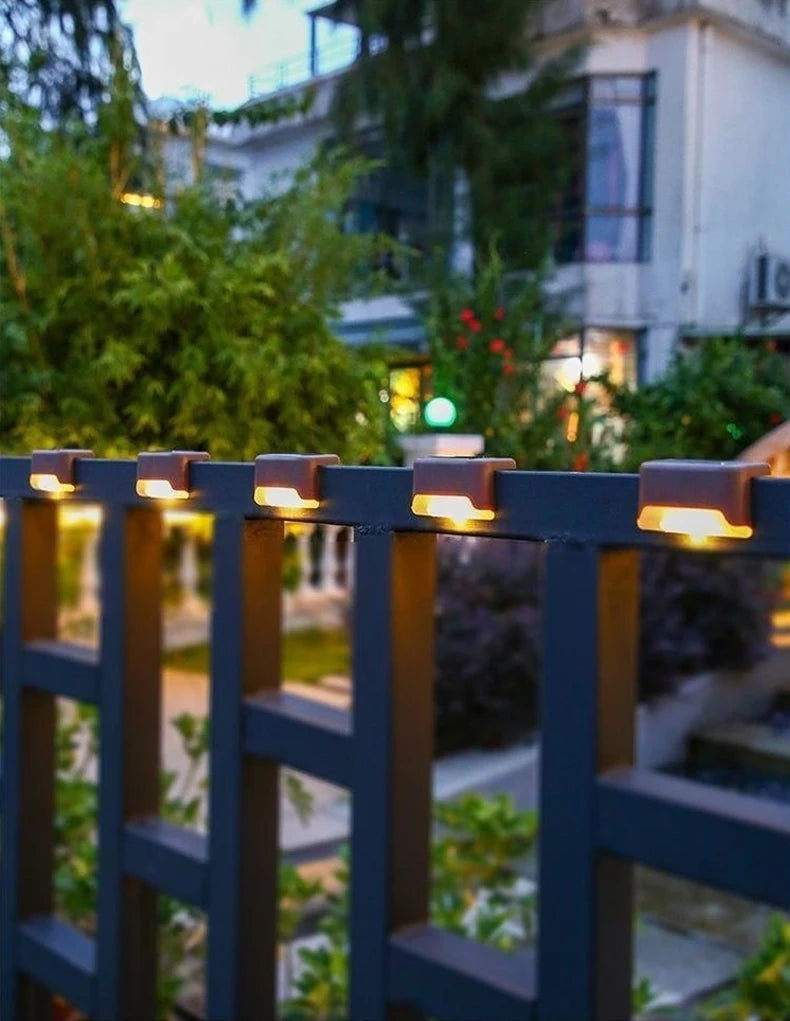 Solar Deck Lights - Waterproof Outdoor Step Lights