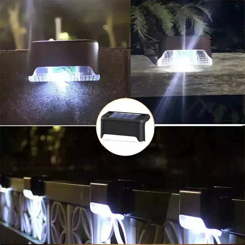 Solar Deck Lights - Waterproof Outdoor Step Lights