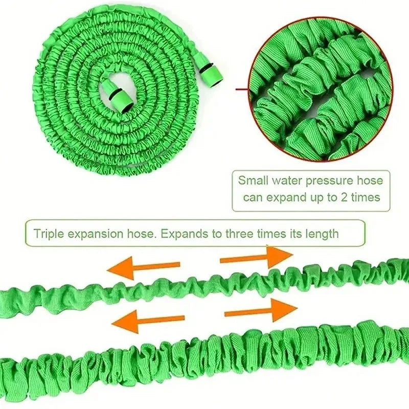 “Expandable Magic Garden Hose – Lightweight & Kink-Resistant