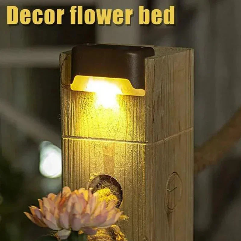 Solar Deck Lights - Waterproof Outdoor Step Lights