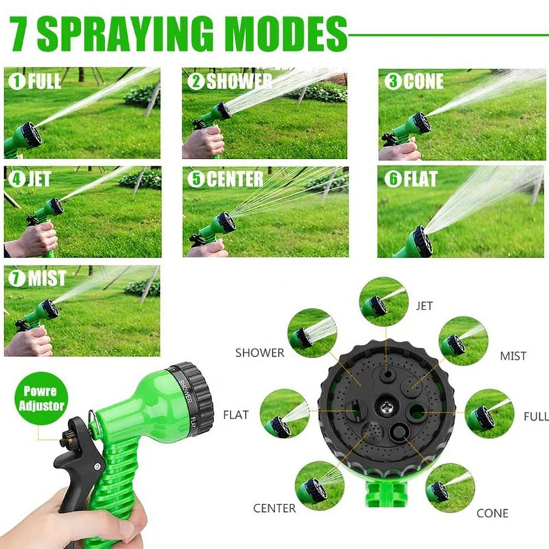 “Expandable Magic Garden Hose – Lightweight & Kink-Resistant